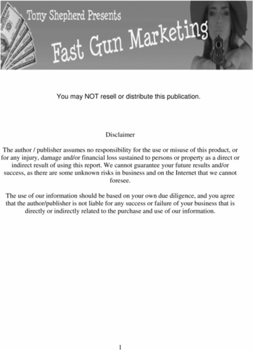 Product picture FastGunMarketing 